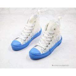Hypeyourbeast Dior High Top Gradient Blue
