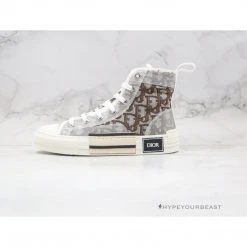 Hypeyourbeast Dior High Top White Brown