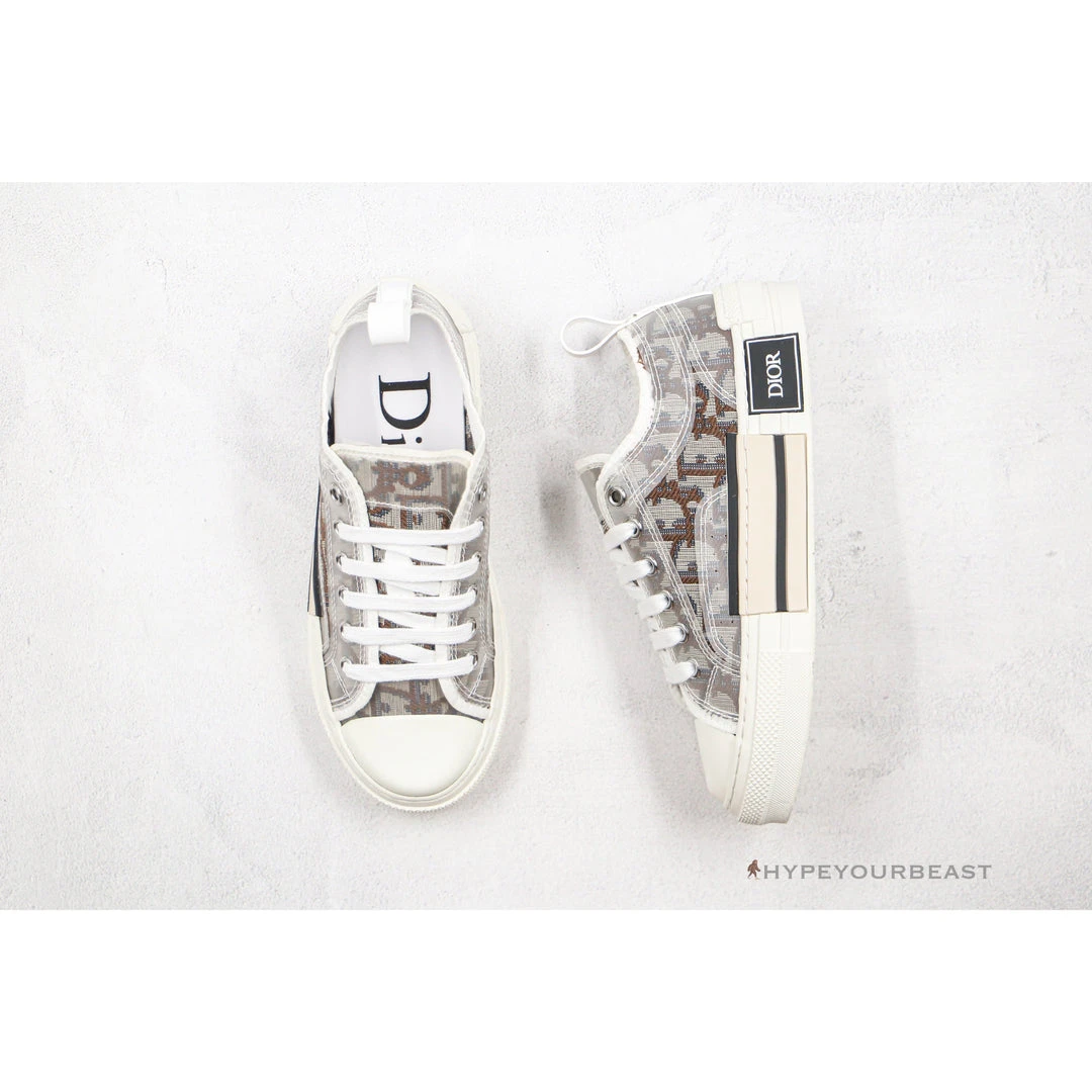 Hypeyourbeast Dior B23 Low White Brown 8 Hypeyourbeast Dior B23 Low White Brown