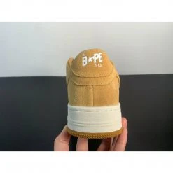 Hypeyourbeast Clothes A Bathing Ape Bape Sta Beige Suede