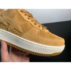 Hypeyourbeast Clothes A Bathing Ape Bape Sta Beige Suede