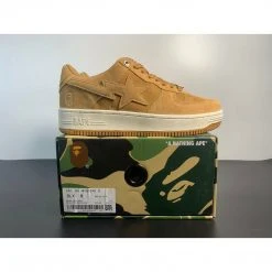 Hypeyourbeast Clothes A Bathing Ape Bape Sta Beige Suede