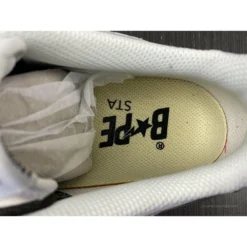 Hypeyourbeast Bape Sta Low Top Sneakers 'White Metallic Silver' 18 Hypeyourbeast Bape Sta Low Top Sneakers 'White Metallic Silver'