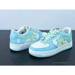 Hypeyourbeast Clothes A Bathing Ape Bape Sta Pastel Blue