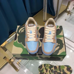 Hypeyourbeast Bape Sta Low Top Sneakers Clay Blue
