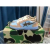 Hypeyourbeast Bape Sta Low Top Sneakers Clay Blue
