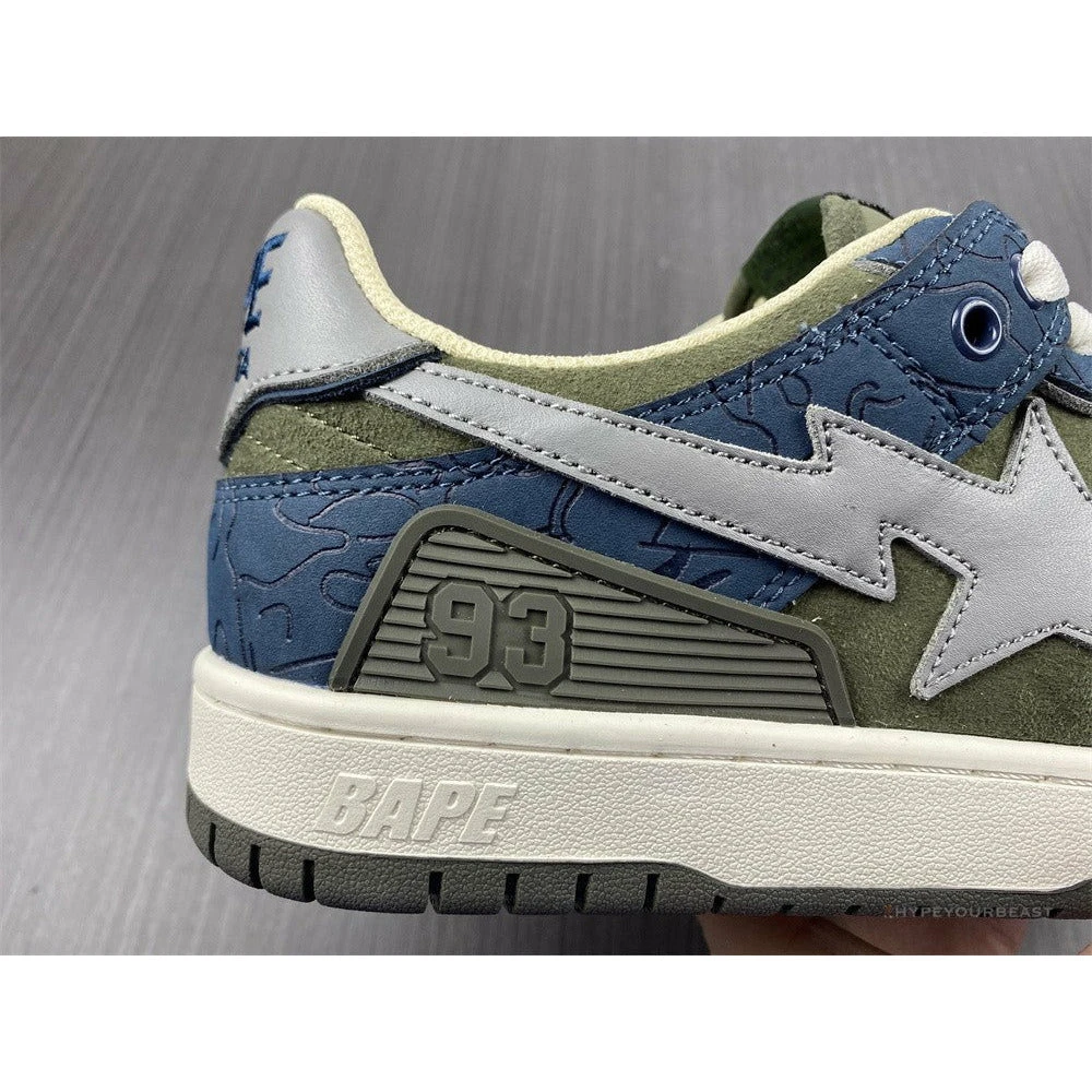 Hypeyourbeast Bape Sta Low Top Sneakers 'Blue Green' 10 Hypeyourbeast Bape Sta Low Top Sneakers 'Blue Green'