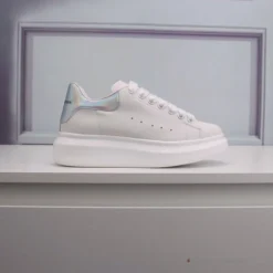 Hypeyourbeast Alexander McQueen White / Silver Heel