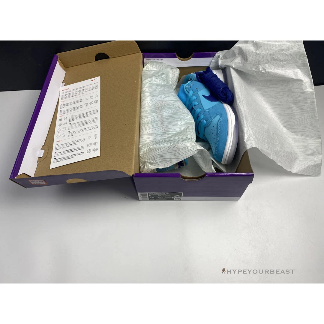 Hypeyourbeast Nike SB Dunk Low 'Blue Fury' 5 Hypeyourbeast Nike SB Dunk Low 'Blue Fury'