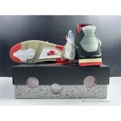 Hypeyourbeast Off White X Air Jordan 4 'Bred'