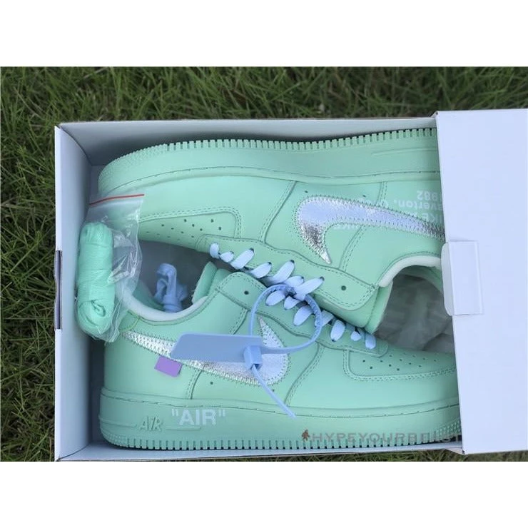 Hypeyourbeast Off White X Nike Air Force 1 Low "Turquoise" 11 Hypeyourbeast Off White X Nike Air Force 1 Low "Turquoise"