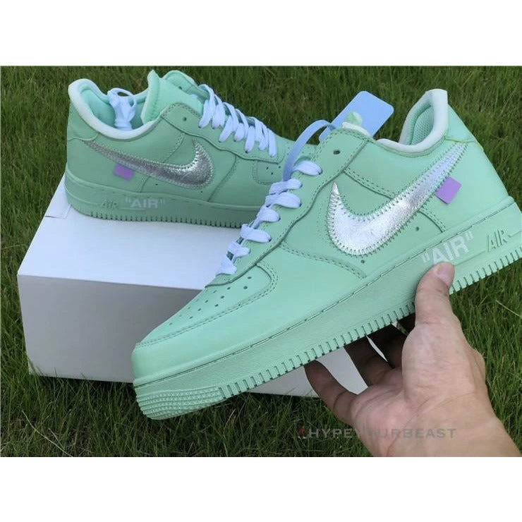 Hypeyourbeast Off White X Nike Air Force 1 Low "Turquoise" 10 Hypeyourbeast Off White X Nike Air Force 1 Low "Turquoise"
