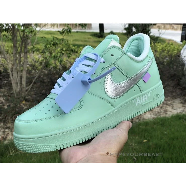 Hypeyourbeast Off White X Nike Air Force 1 Low "Turquoise" 6 Hypeyourbeast Off White X Nike Air Force 1 Low "Turquoise"