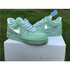 Hypeyourbeast Off White X Nike Air Force 1 Low "Turquoise"