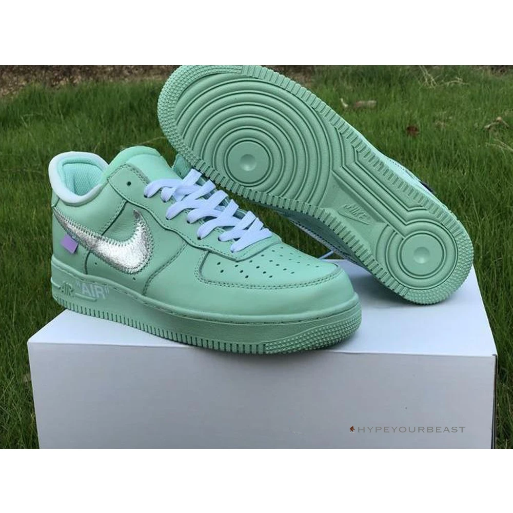 Hypeyourbeast Off White X Nike Air Force 1 Low "Turquoise" 1 Hypeyourbeast Off White X Nike Air Force 1 Low "Turquoise"