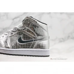 Hypeyourbeast Air Jordan 1 Retro Mid 'Disco Ball'