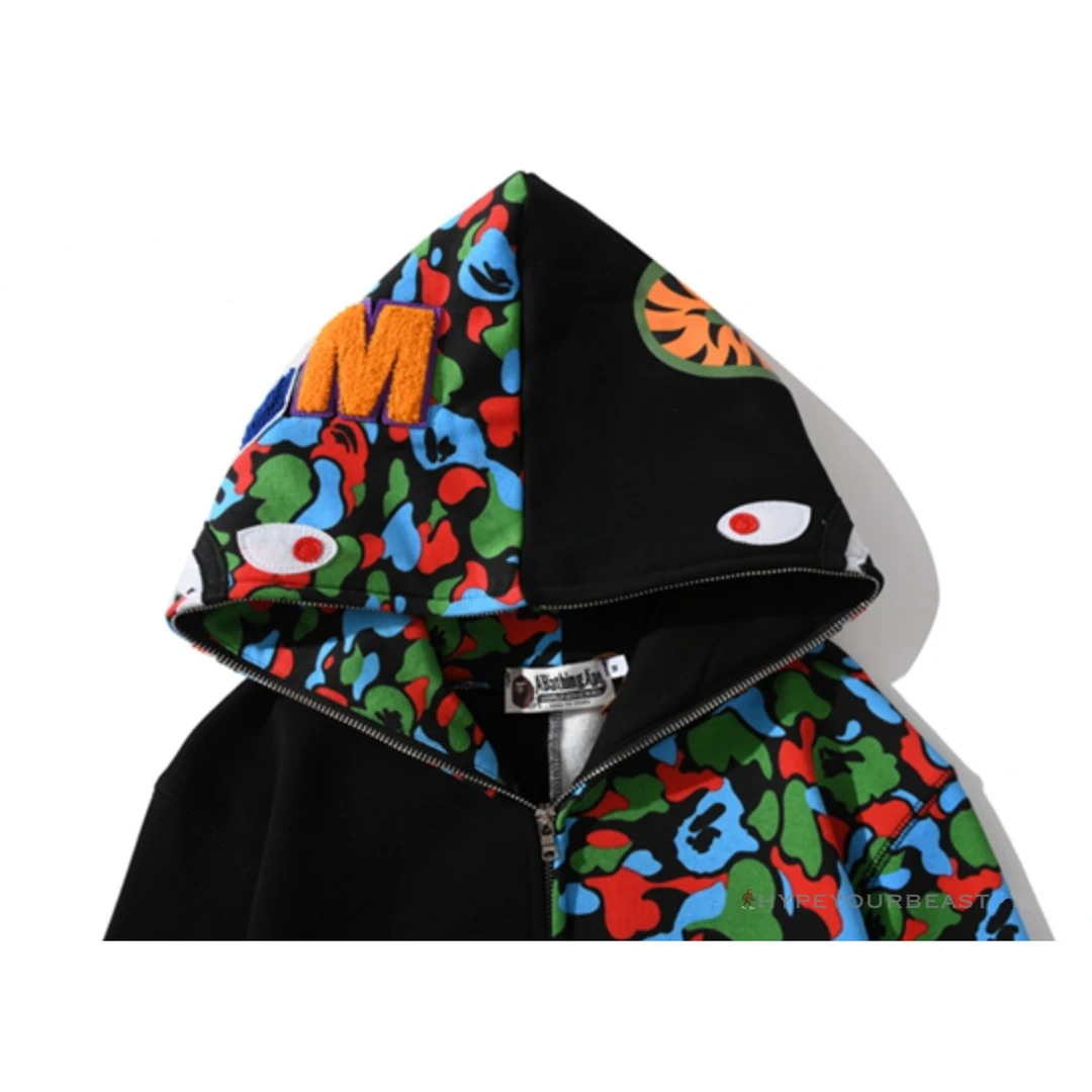 HypeYourBeast Bape Camo Hoodie Black Multi Color Clothes 5 HypeYourBeast Bape Camo Hoodie Black Multi Color Clothes