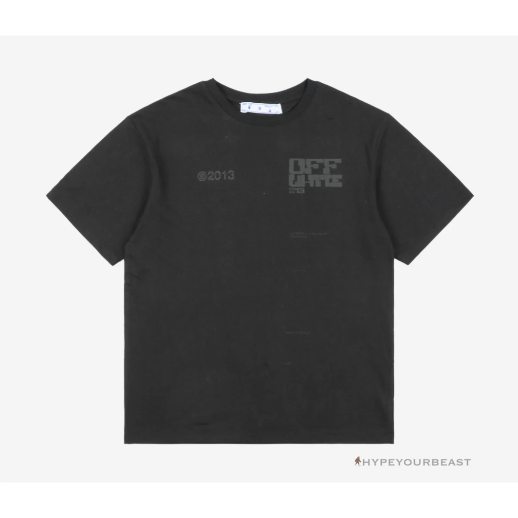 HypeYourBeast Off White Tee Shirt Black Grey 1 HypeYourBeast Off White Tee Shirt Black Grey