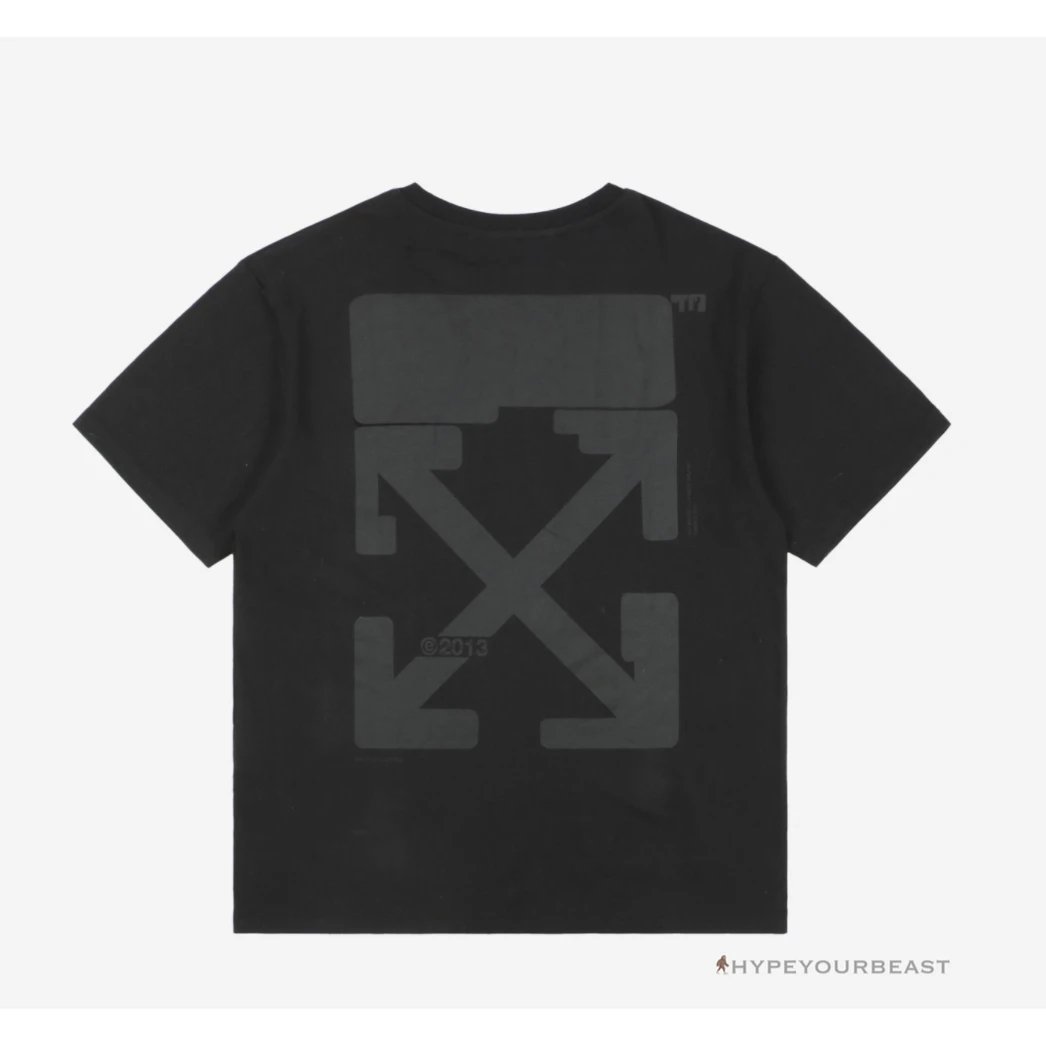 HypeYourBeast Off White Tee Shirt Black Grey 2 HypeYourBeast Off White Tee Shirt Black Grey