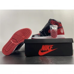 HypeYourBeast Air Jordan 1 Retro High OG 'Bred Patent'