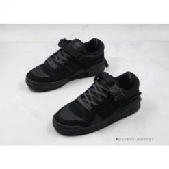 HypeYourBeast Adidas Forum Low Bad Bunny Black Shoes