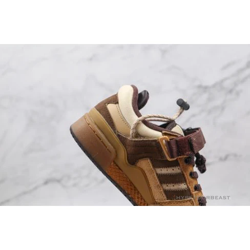 HypeYourBeast Adidas Forum Low Bad Bunny Sneakers Dark Brown 4 HypeYourBeast Adidas Forum Low Bad Bunny Sneakers Dark Brown
