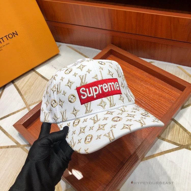 Hypeyourbeast Hats Supreme Hat White 1 Hypeyourbeast Hats Supreme Hat White