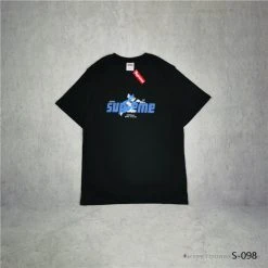 Hypeyourbeast T-Shirts Supreme Tee Shirt Tom & Jerry Black