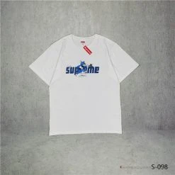 Hypeyourbeast Supreme Tee Shirt Tom & Jerry White T-Shirts
