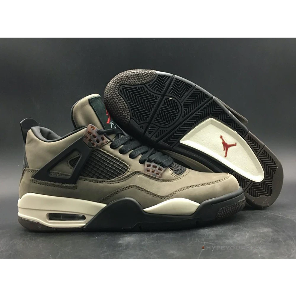 Hypeyourbeast Travis Scott X Air Jordan 4 Dark Mocha 1 Hypeyourbeast Travis Scott X Air Jordan 4 Dark Mocha