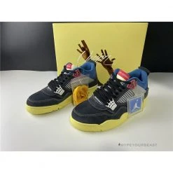 Hypeyourbeast Union X Air Jordan 4 'Off Noir'