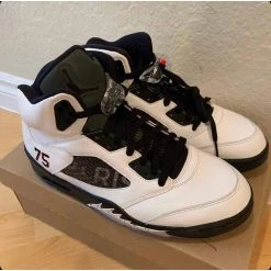 Hypeyourbeast Jordan 5 Retro Paris Saint-Germain White