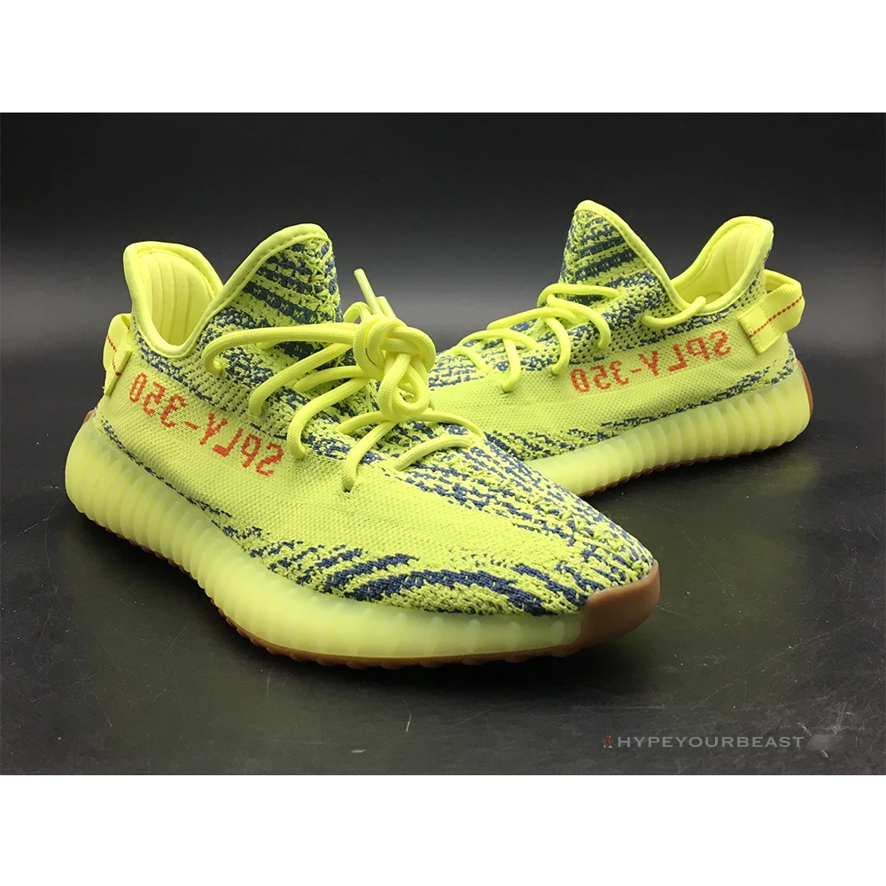 Hypeyourbeast Yeezy Boost 350 V2 'Semi Frozen Yellow' 1 Hypeyourbeast Yeezy Boost 350 V2 'Semi Frozen Yellow'