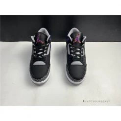 Hypeyourbeast Air Jordan 3 'Court Purple Black Cement' 28 Hypeyourbeast Air Jordan 3 'Court Purple Black Cement'