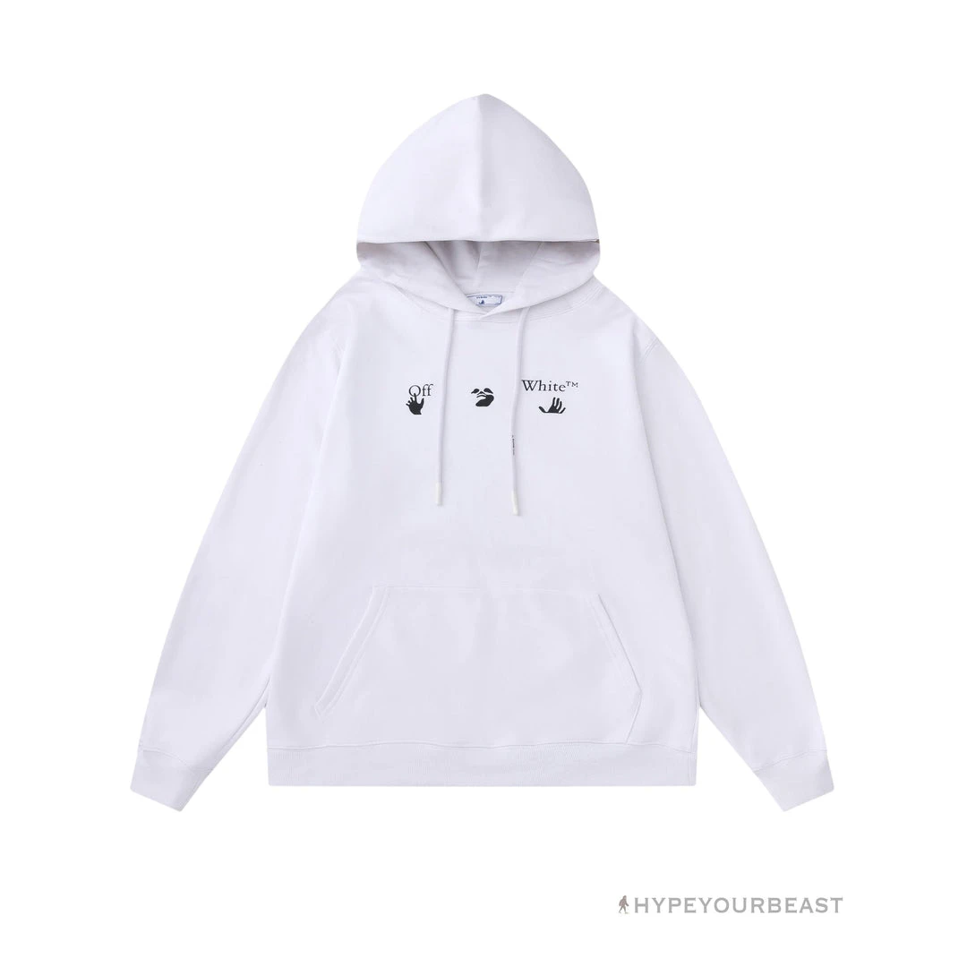 HypeYourBeast Off White Hoodie Royal - White 2 HypeYourBeast Off White Hoodie Royal - White
