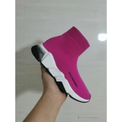 HypeYourBeast Balanciaga Sock Sneakers BCG Sock Sneakers Pink White Black