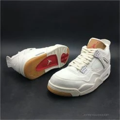 Hypeyourbeast Jordan 4 X Levi's White