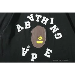 Hypeyourbeast BAPE Messy Letters Upside Down Little Ape Head Tee Shirt 'BLACK' 19 Hypeyourbeast BAPE Messy Letters Upside Down Little Ape Head Tee Shirt 'BLACK'