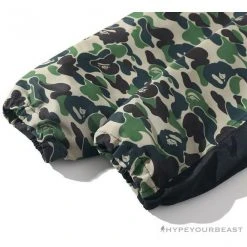 Hypeyourbeast BAPE X FCRB Joint Double Zip Camouflage Hoodie 'GREEN'