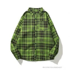 HypeYourBeast PA Shirt Flannel Green Shirts