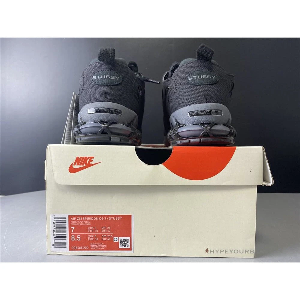 Hypeyourbeast Stussy X Nike Air Zoom Spiridon Cage 2 Black 11 Hypeyourbeast Stussy X Nike Air Zoom Spiridon Cage 2 Black