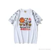 Hypeyourbeast BAPE Baby Milo Galaxy Astronaut Luminous Tee Shirt 'WHITE' Clothes