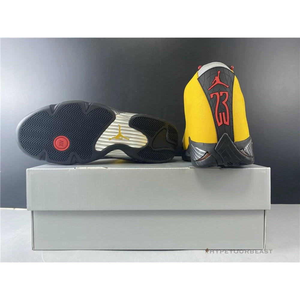 Hypeyourbeast Air Jordan 14 Ferrari 'Yellow' 9 Hypeyourbeast Air Jordan 14 Ferrari 'Yellow'