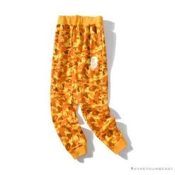Hypeyourbeast BAPE X PUBG Joint PUBG PUBG Eating Chicken Orange Camouflage Pants