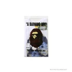 Hypeyourbeast BAPE Blue Ape Head Green Storm Tee Shirt 'WHITE' Clothes 9 Hypeyourbeast BAPE Blue Ape Head Green Storm Tee Shirt 'WHITE' Clothes