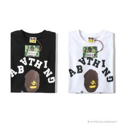 Hypeyourbeast BAPE Messy Letters Upside Down Little Ape Head Tee Shirt 'WHITE' 11 Hypeyourbeast BAPE Messy Letters Upside Down Little Ape Head Tee Shirt 'WHITE'