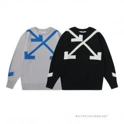 HypeYourBeast Off-White Shirt Blue Arrow
