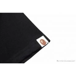 Hypeyourbeast Clothes BAPE Baby Shark Blue Shark Tee Shirt 'BLACK'