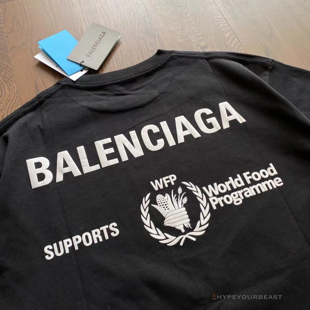 Hypeyourbeast T-Shirts BCG Support Word Food Programme Tee Shirt Black 5 Hypeyourbeast T-Shirts BCG Support Word Food Programme Tee Shirt Black
