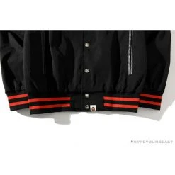 Hypeyourbeast BAPE X XO Red Jacket Baseball Uniform Clothes